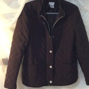 George Rich dark brown quilted Jacket